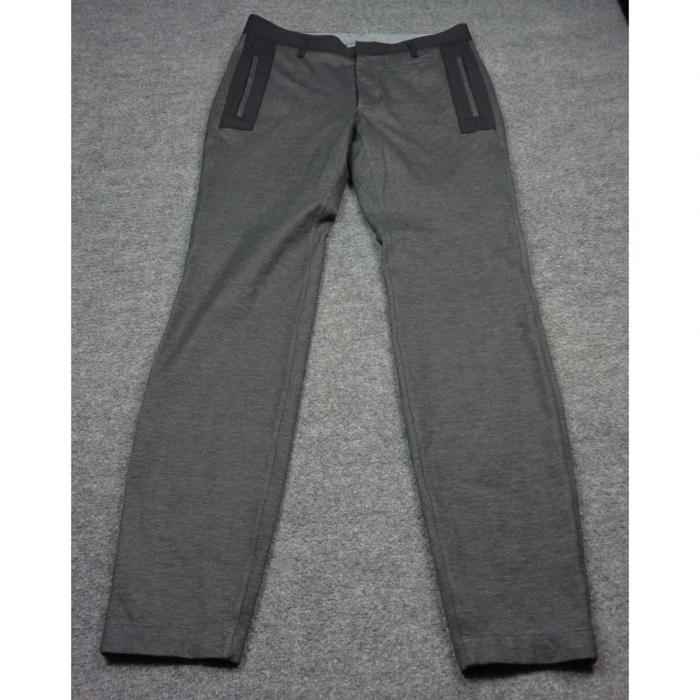 Kit and Ace Joggers Mens 32x33 Gray Tapered Navigator Commute Joggers Pants